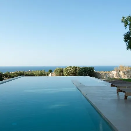 The - Retreat With Pool & Seaview Retimno
